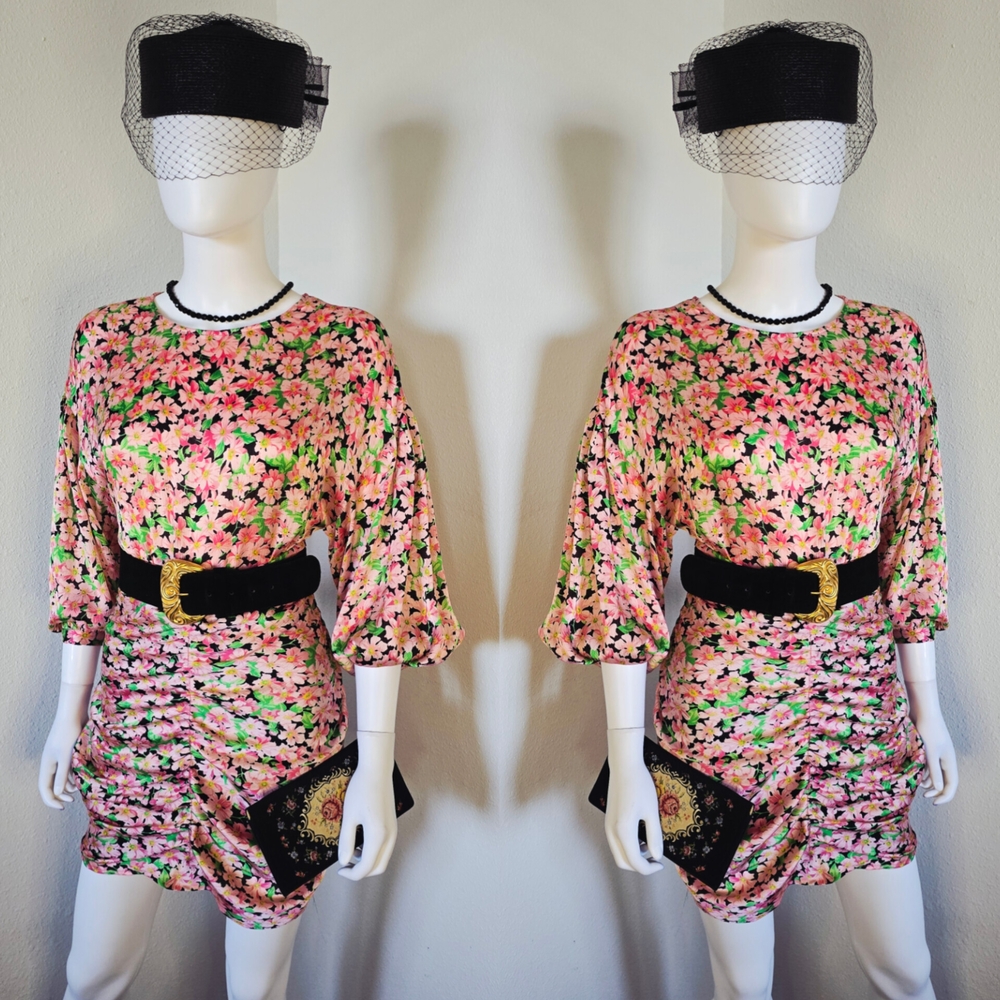 Amazing Floral Pink Dress 🌸